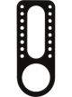 Ti22 Performance Steering Box Mount Top Mount Aluminum Black Anodize