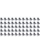 Ti22 Performance Quick Turn Fastener Large Oval Head Slotted 7/16