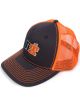 Ti22 Performance Hat Ti22 Logo Mesh Trucker Snap Back Gray / Orange La (I-2779)