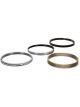 Total Seal Piston Rings Classic Steel 4.600 in Bore File Fit 0.043 i (CS4010 5)