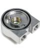 Trans-Dapt Oil Cooler Adapter Sandwich 13/16-16 in Center Thread 3/8 in