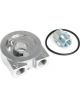 Trans-Dapt Oil Cooler Adapter Sandwich 22 mm x 1.50 Center Thread 3/8 in