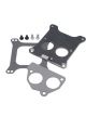 Trans-Dapt For SB Chevy TBI on to Holley 4BBL Manifold- Front Mount
