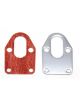 Trans-Dapt Fuel Pump Mounting Plate Gasket Included Steel Chrome For SB Chevey