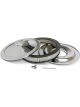 Trans-Dapt Air Cleaner Assembly Muscle Car 14 in Round 2-1/8 in Tall 5-1