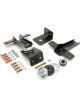 Trans-Dapt Motor Mount Bolt-On Steel Rubber Pads Ford Fullsize Truck 195