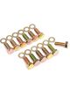 Trans-Dapt Intake Manifold Bolt Kit Hex Head Steel Zinc Plated Small Blo