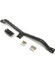 Trans-Dapt Transmission Crossmember LS-Swap Bolt-On Steel Black Powder C