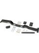 Trans-Dapt Transmission Crossmember Bolt-On Steel Black Powder Coat 4L60