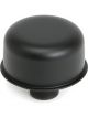 Trans-Dapt Breather Push-In Round 1-1/4 in Hole Steel Black Powder Coat