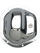 Trans-Dapt For Dana 44 (10 Bolt), Complete Chrome Differential Cover Kit