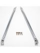 Trans-Dapt Radiator Support Bar Steel Chrome GM F-Body 1967-69 Pair
