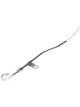 Trans-Dapt Engine Oil Dipstick Solid Tube Block Mount 20 in Long Steel C