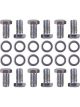 Trans-Dapt Differential Cover Bolt Kit 3/8-16