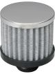 Trans-Dapt Breather Push-In Round 1-1/4 in Hole 3 in Tall Filtered Steel