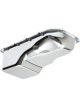Trans-Dapt Engine Oil Pan OEM Style Rear Sump 4 qt Stock Depth Steel Chr