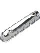 Trans-Dapt Valve Cover Stock Height Baffled Breather Holes Steel Chrome 