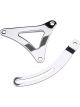 Trans-Dapt Performance Alternator Bracket Set For Mooar 383-440 Chrome