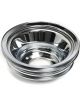 Trans-Dapt Crankshaft Pulley V-Belt 3 Groove 7.800 in Diameter Steel Chr