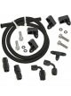 Trick Flow Steam Vent Kit Fitting / Hardware / Hose 4 Corner Bla