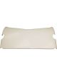 Triple X Race Components Sun Visor Fiberglass White Triple X Mini