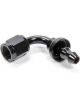 Triple X Race Components Fitting Hose End 90 Degree 4 AN Hose Bar