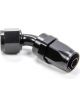 Triple X Race Components Fitting Hose End 45 Degree 8 AN Hose to