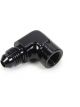 Triple X Race Components Fitting Gauge Adapter 90 Degree 4 AN Mal