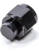 Triple X Race Components Fitting Cap 6 AN Aluminum Black Anodize