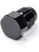 Triple X Race Components Fitting Plug 4 AN Hex Head Aluminum Blac