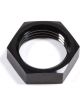 Triple X Race Components Bulkhead Fitting Nut 10 AN Aluminum Blac