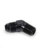 Triple X Race Components Fitting Adapter 45 Degree 6 AN Male to 1