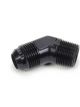 Triple X Race Components Fitting Adapter 45 Degree 12 AN Male to