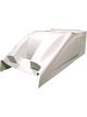 Triple X Race Components Hood Dual Duct Fiberglass White Triple X