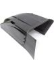 Triple X Race Components Hood Dual Duct Fiberglass Black Triple