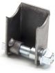 U-B Machine Shock Mount Driver Side Weld-On Long Straight Steel Natur