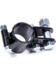 U-B Machine Panhard Bar Bracket Frame Mount Clamp-On Steel Black Powd