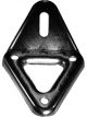 U-B Machine Motor Mount Bolt-On Steel Black Powder Coat Front Chevy V8