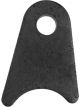 U-B Machine Chassis Tab Flat 1/2 in Mounting Hole 3/16 in Thick Steel