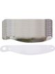 Ultra Shield Helmet Shield Tear Off 2 mm Thick 13 in Center to Center Cu
