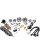 VDO Gauge Kit Viewline Sterling Analog Fuel Level / Oil Pressure / (600-970416)