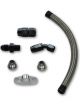 Vibrant Performance Turbocharger Oil Drain Bolt-On 1/2in NPT Female Fla…