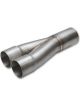 Vibrant Performance Collector Slip-On Merge Collector 2 into 1 2-1/2 in