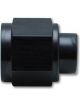 Vibrant Performance Fitting Cap 6 AN Aluminum Black Anodize