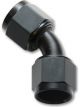 Vibrant Performance Fitting Adapter 45 Degree 12 AN Female to 12 AN Fem