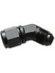 Vibrant Performance Fitting Adapter 45 Degree 16 AN Female to 16 AN Mal