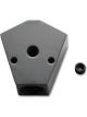 Vibrant Performance Fitting Y Block 3/8 in NPT Female Inlet Dual 3/8 in
