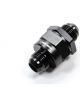 Vibrant Performance Fuid Check Valves -10 AN Male Threads Black Anodized