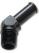 Vibrant Performance Fitting Adapter 45 Degree 1/2 in NPT Male to 5/8 in