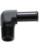Vibrant Performance Fitting Adapter 90 Degree 3/8 in NPT Male to 1/2 in